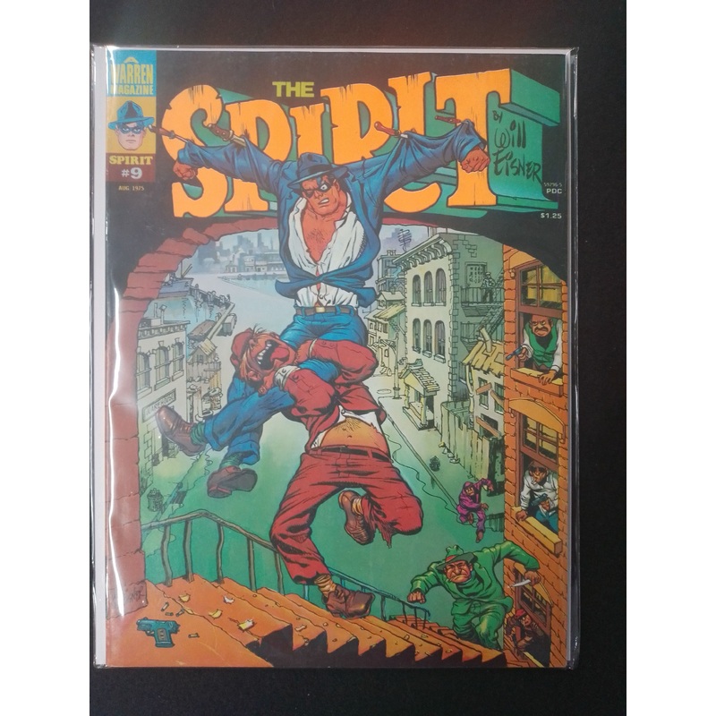 The Spirit #9 By Will Eisner Aug 1975 Comic Book – N07916
