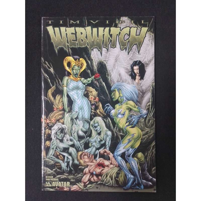 Tim Vigil’s Webwitch – Avatar Press Graphic Novel – N07822