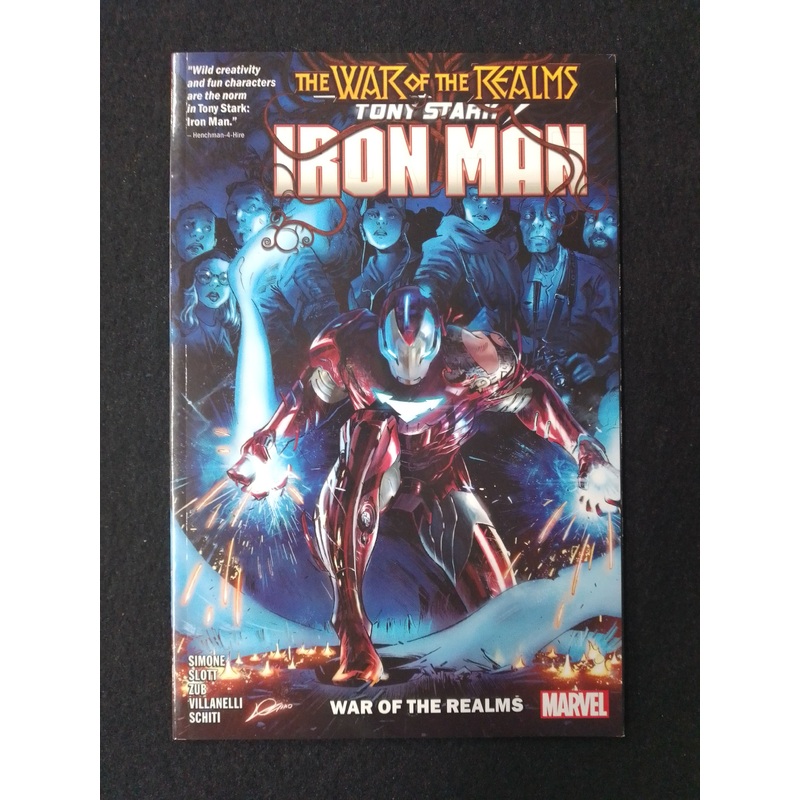 Tony Stark Iron Man – War Of The Realms #3 Graphic Novel – N07846