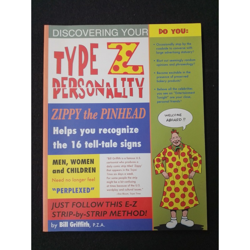 Zippy The Pinhead – Type Z Personality Graphic Novel – N07876