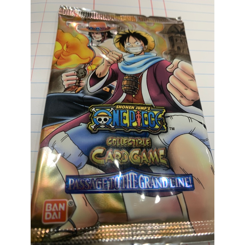 Bandai passage to the grand line sealed packet