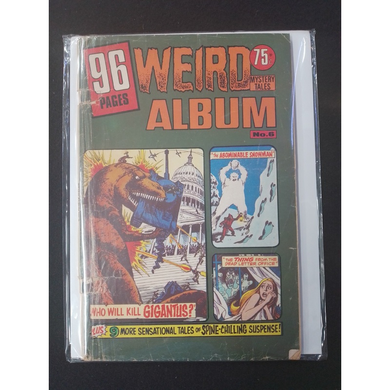 Weird Album Mystery Tales No 6 Comic Book – N07954