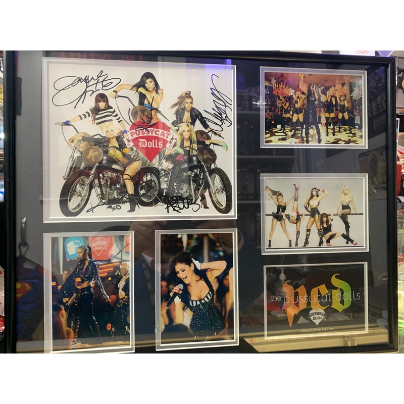 The Pussycat dolls signed picture