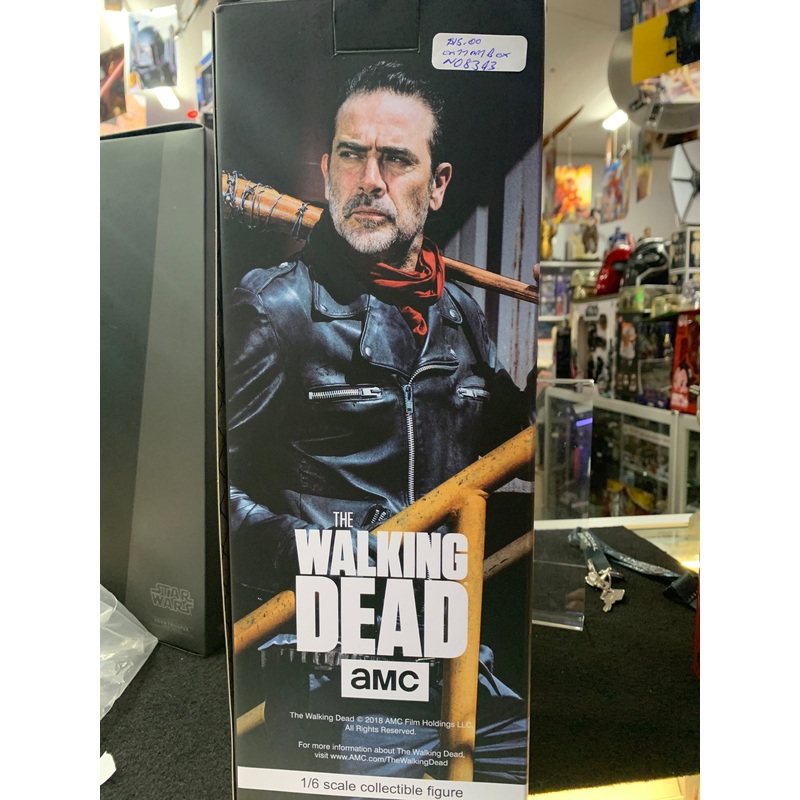 The walking dead negan empty art box