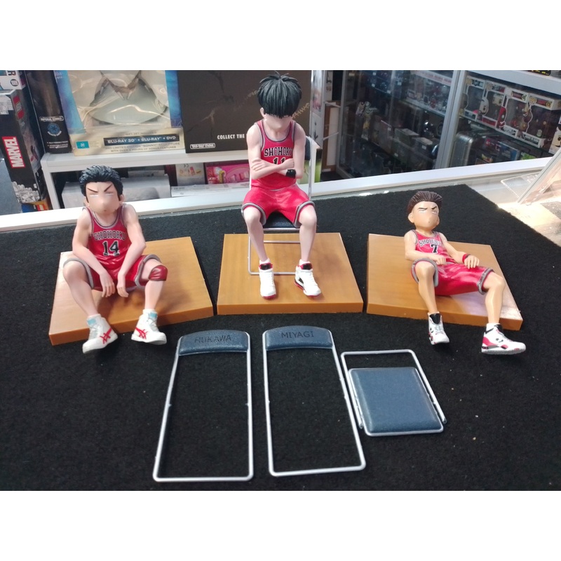 3 x Anime Basketball Figurines – N08541