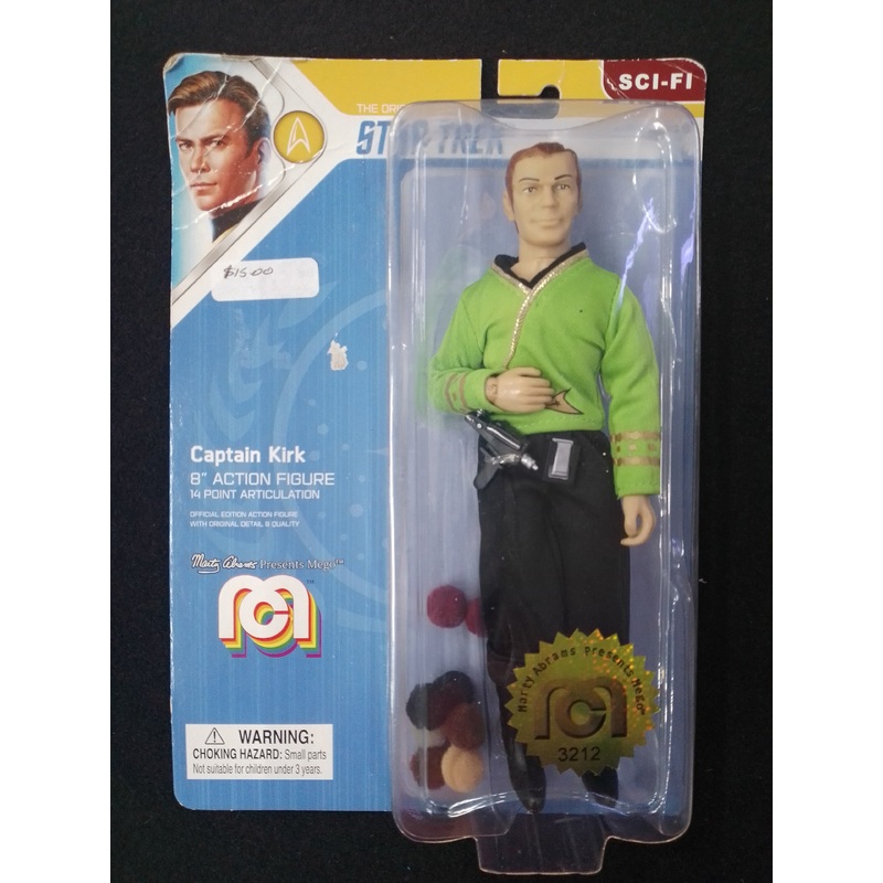 Star Trek – Captain Kirk 8 Mego Action Figure – N08613