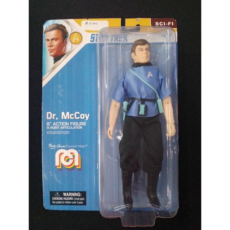 Star Trek – Dr. McCoy 8 Mego Action Figure – N08611