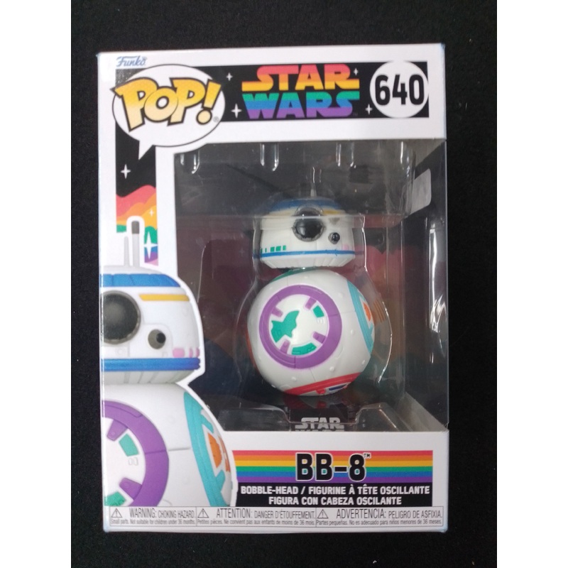 Star Wars – BB-8 Pride 2023 Pop! Vinyl Figure #640 – N08627