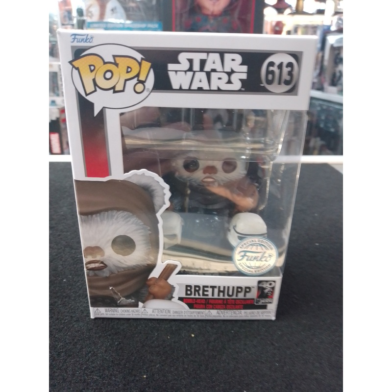 Star Wars Episode VI – Brethupp (Ewok Drummer) 40th Anniversary Pop! Vinyl Figure #613