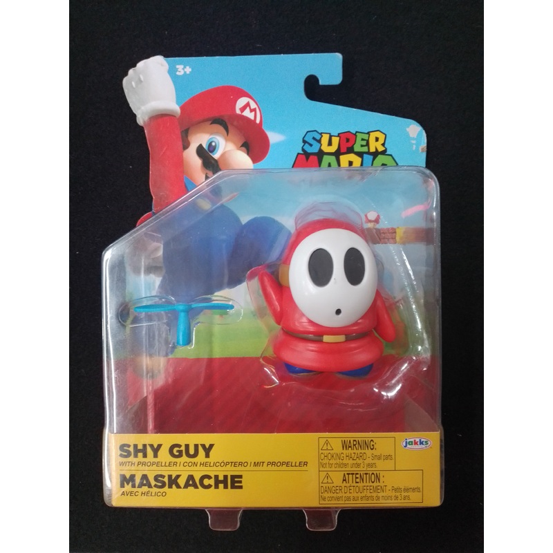 Super Mario – Shy Guy with Propeller World of Nintendo 4 Action Figure (Wave 22) – N08629