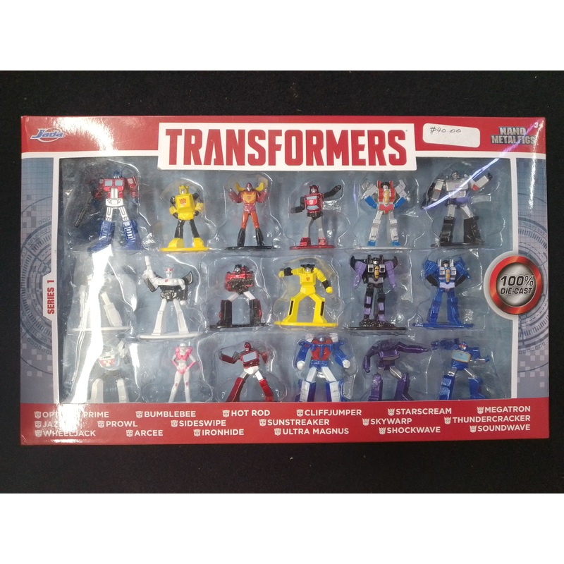 Transformers: Generation 1 – Nano Metalfigs 2 Die-Cast Figure 20-Pack (Series 1) – N08630