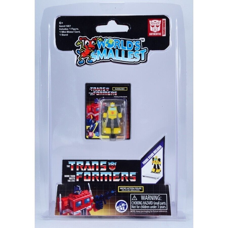 World’s Smallest Transformers 1.25 3.1cm – Bumblebee – N08668