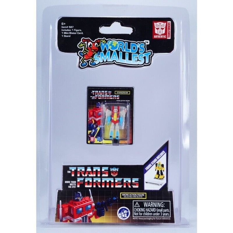 World’s Smallest Transformers 1.25 3.1cm – Starscream – N08667