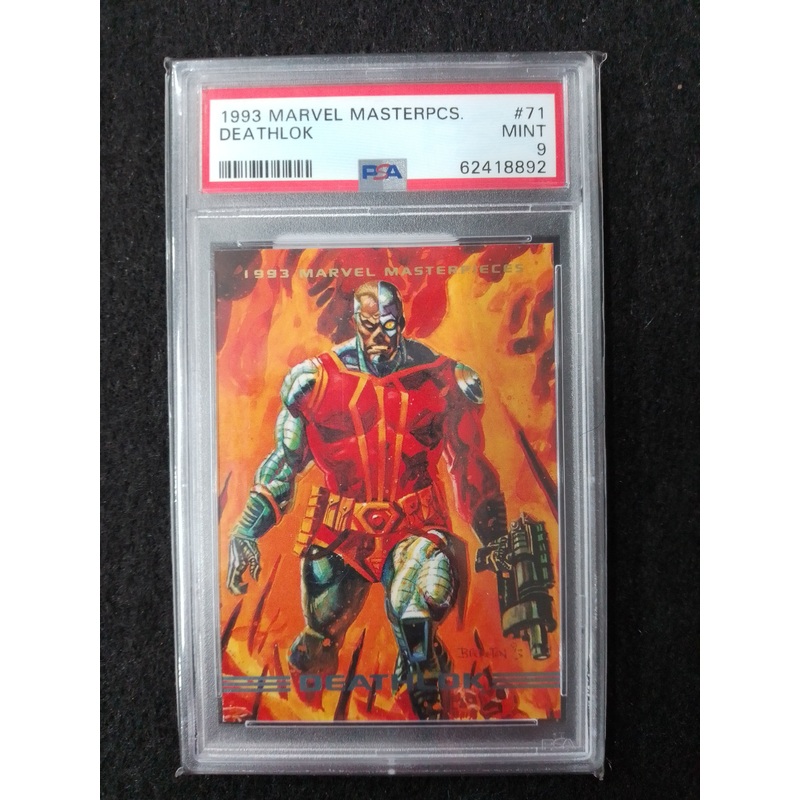 1993 Marvel Masterpcs Deathlok #71 PSA Graded Card – N08960