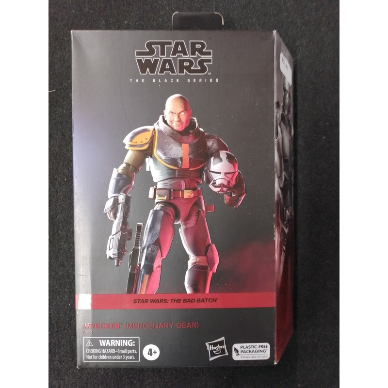 Star Wars – The Bad Batch – Wrecker (Mercenary Gear) The Black Series Action Figure