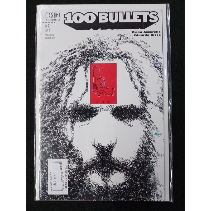 100 Bullets Issue 21 – Vertigo Comics  – By Brian Azarello Comic Book – N09078