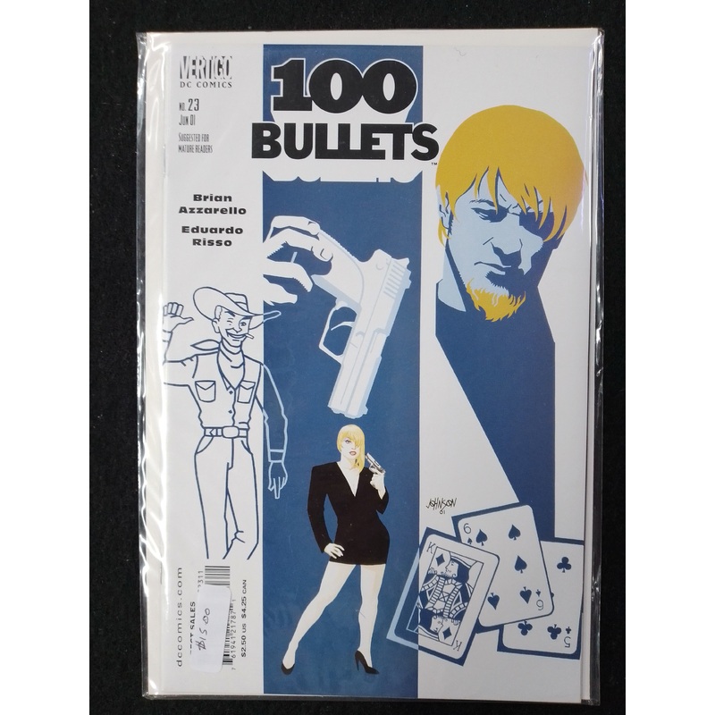 100 Bullets Issue 23 – Vertigo Comics  – By Brian Azarello Comic Book – N09071