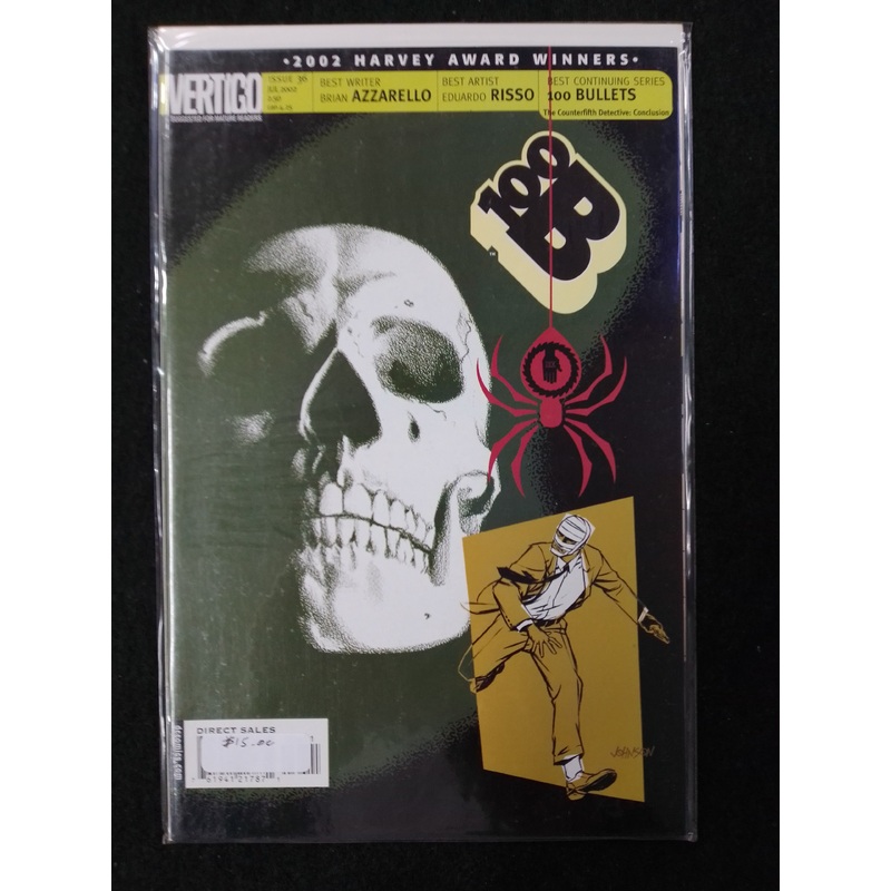 100 Bullets Issue 36 – Vertigo Comics  – By Brian Azarello Comic Book – N09056