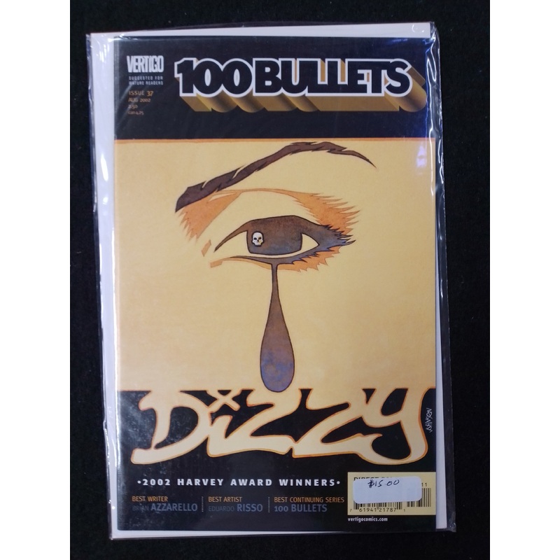 100 Bullets Issue 37 – Vertigo Comics  – By Brian Azarello Comic Book – N09055