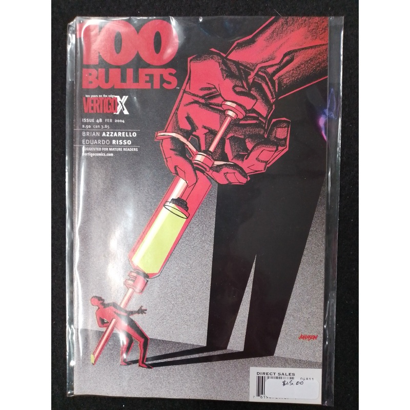 100 Bullets Issue 48 – Vertigo Comics  – By Brian Azarello Comic Book – N09040