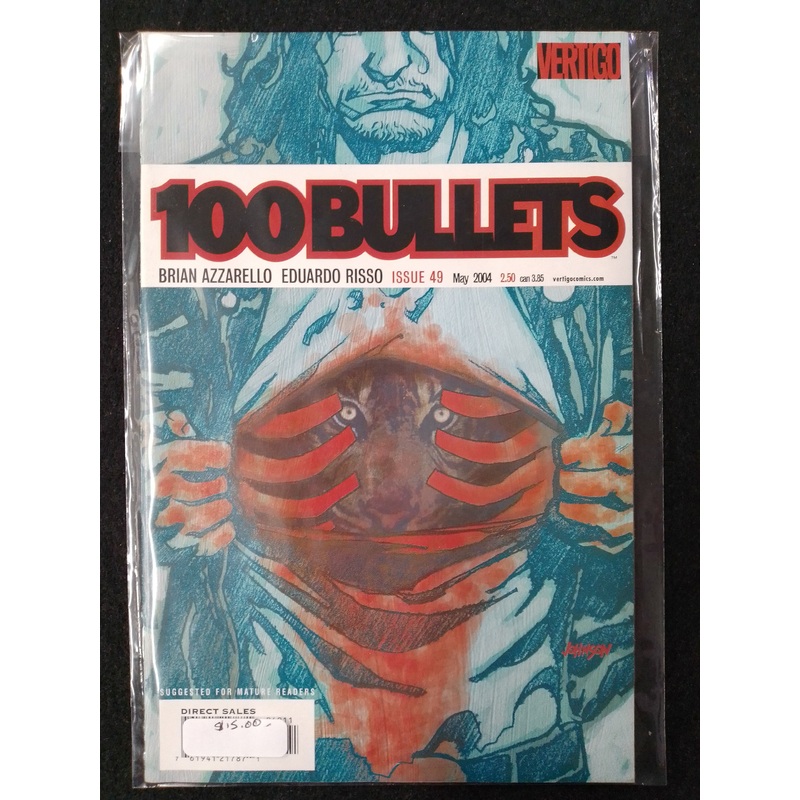 100 Bullets Issue 49 – Vertigo Comics  – By Brian Azarello Comic Book – N09041