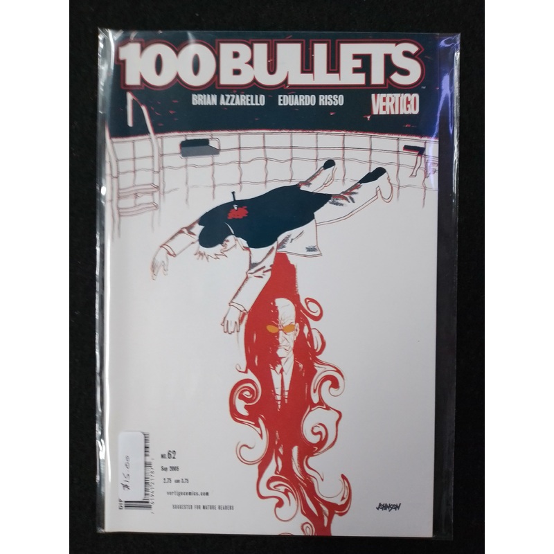 100 Bullets Issue 62 – Vertigo Comics  – By Brian Azarello Comic Book – N09072