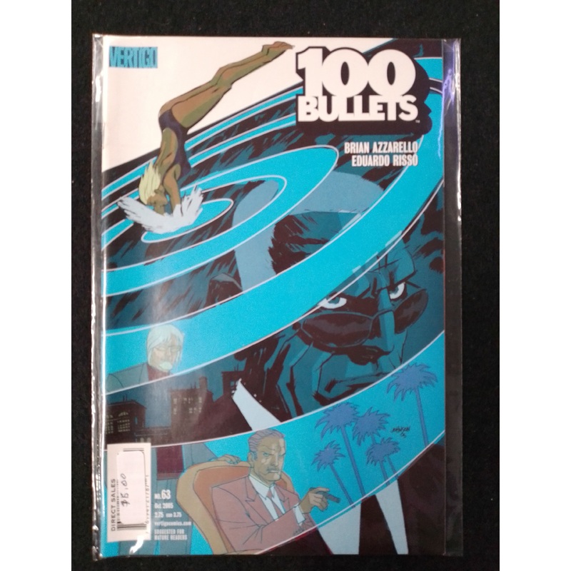 100 Bullets Issue 63 – Vertigo Comics  – By Brian Azarello Comic Book – N09048
