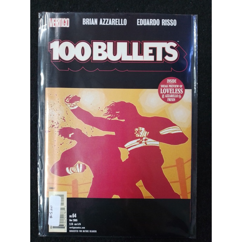 100 Bullets Issue 64 – Vertigo Comics  – By Brian Azarello Comic Book – N09044