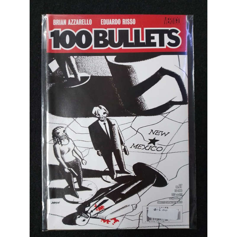 100 Bullets Issue 67 – Vertigo Comics  – By Brian Azarello Comic Book – N09051