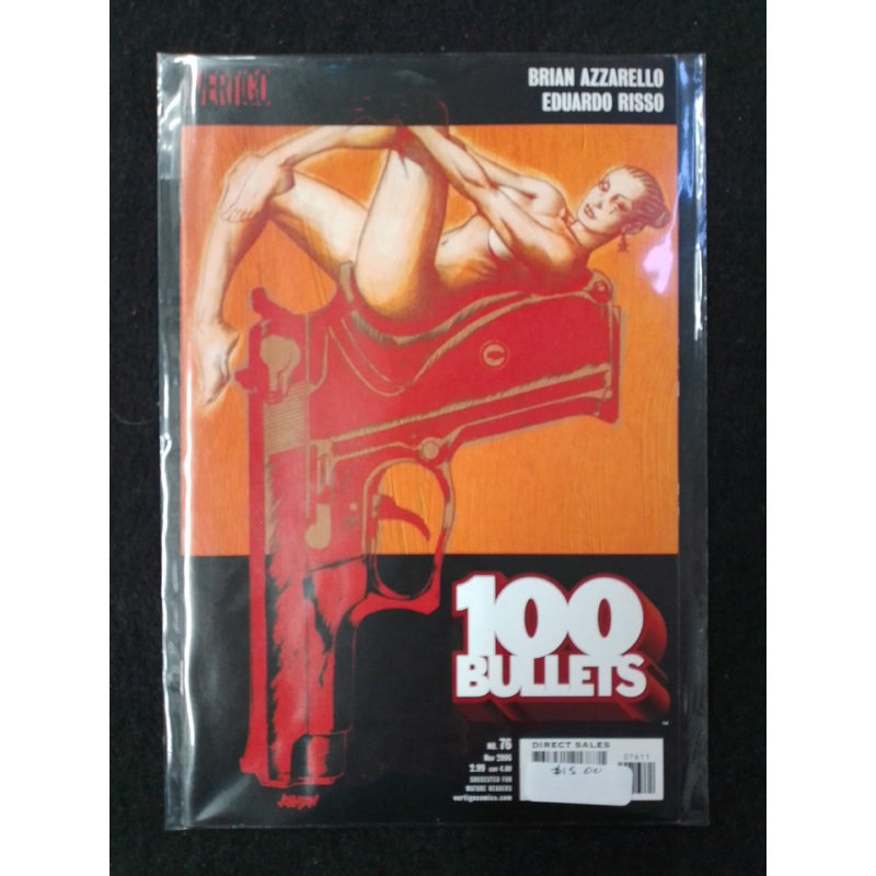 100 Bullets Issue 76 – Vertigo Comics  – By Brian Azarello Comic Book – N09045