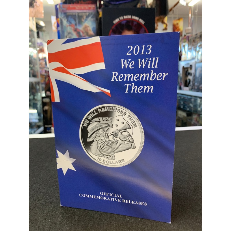 2013 we will remember them 10 dollars coin – 1036