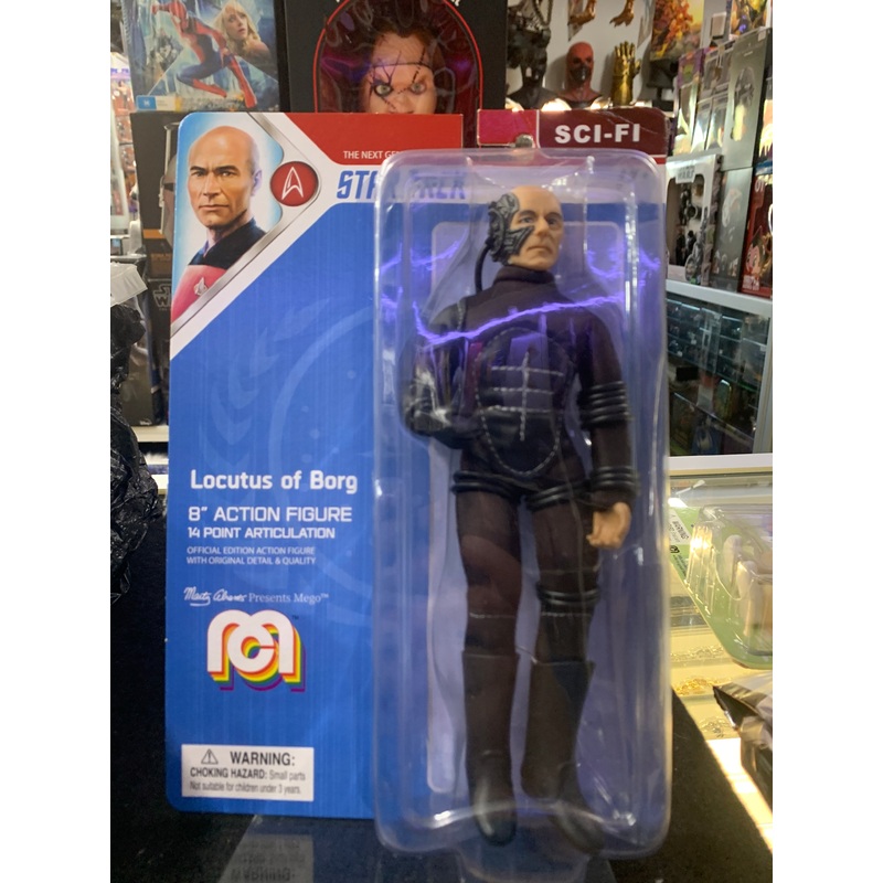 Star Trek locutus of borg 8 inch figurine