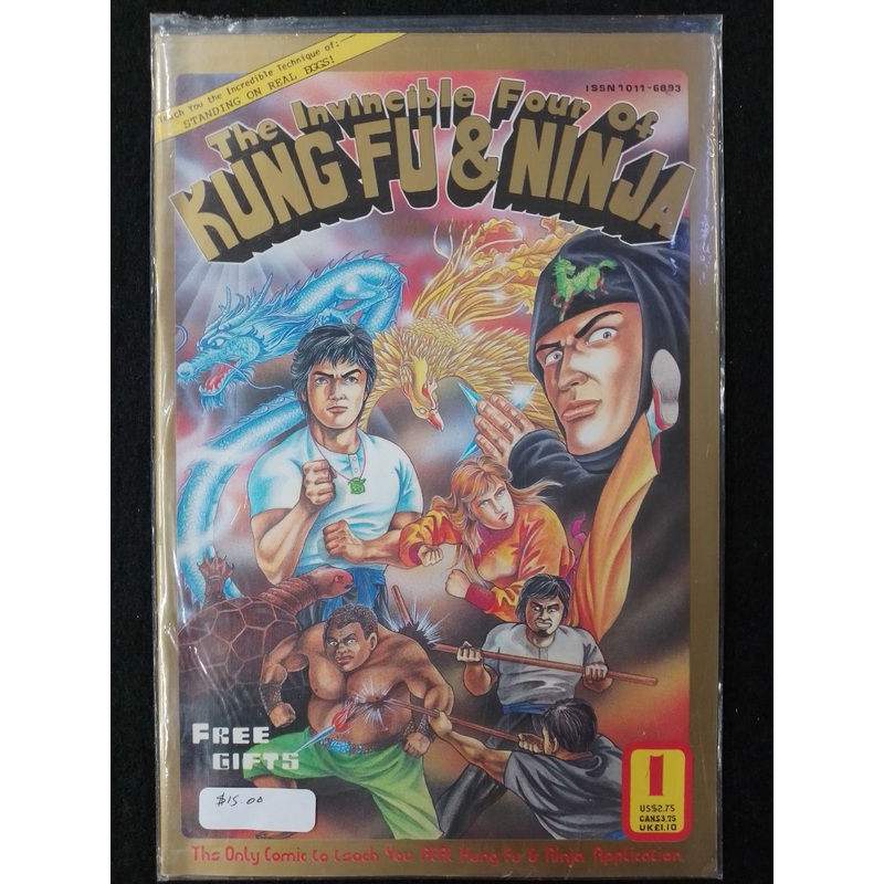 The Invincible Four Of Kung Fu And Ninja #1 Comic Book – N09093