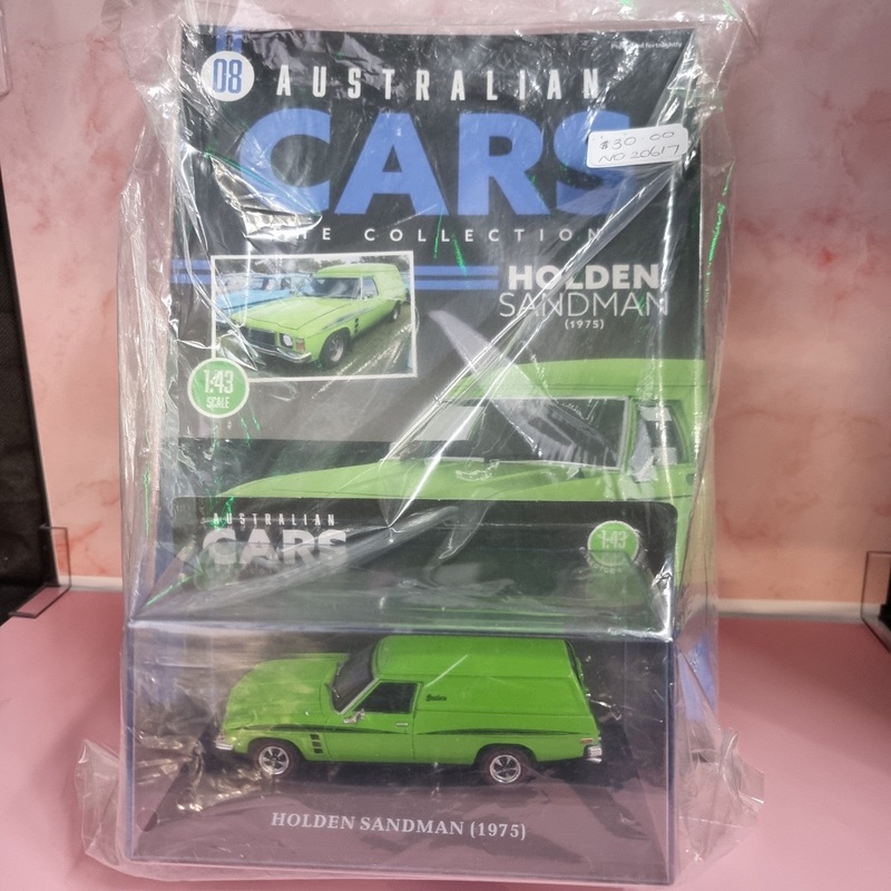 AUSTRALIAN CARS THE COLLECTION 1975 HOLDEN SANDMAN PANEL VAN MAGAZINE ISSUE #08