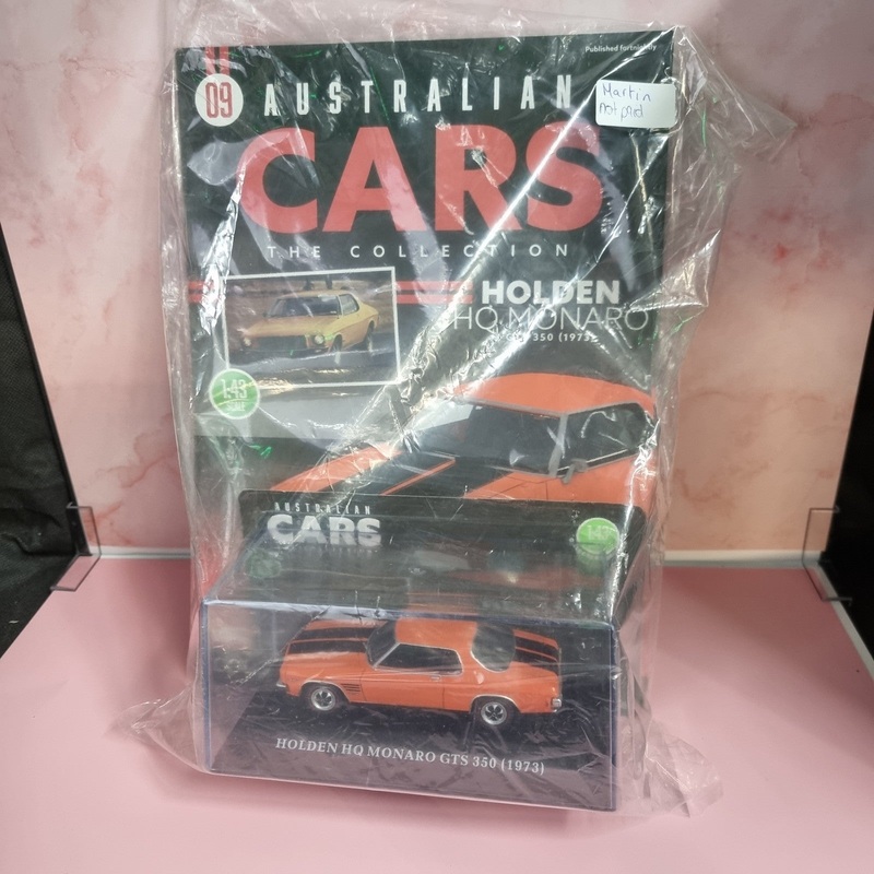 Australian Cars The Collection Issue 9 Holden Hq Monaro GTS 350 1973 New