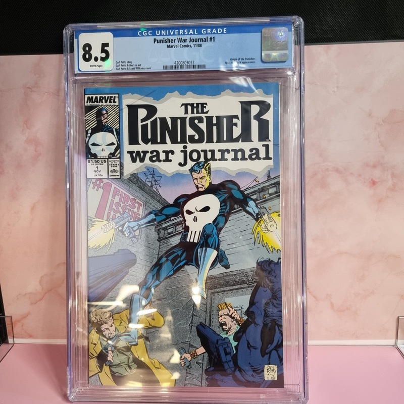 The Punisher War Journal #1 8.5 CGC