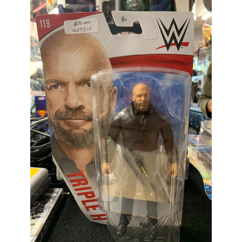 Triple H wrestling figurine from Mattel no119