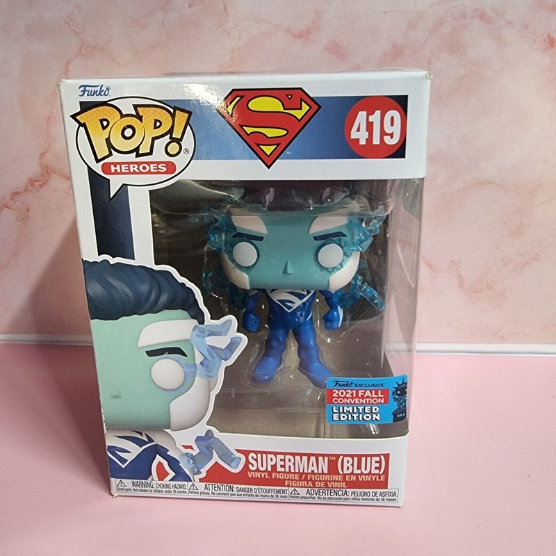 Superman Blue NYCC #419 Funko Pop Vinyl