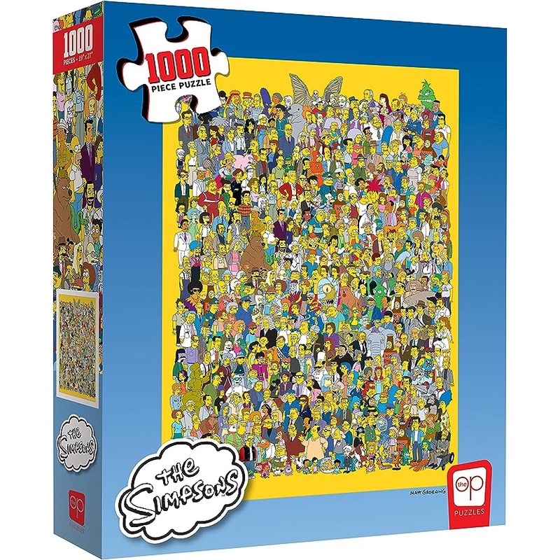 The Simpsons – Cast of Thousands 1000-Piece Puzzle – N09292