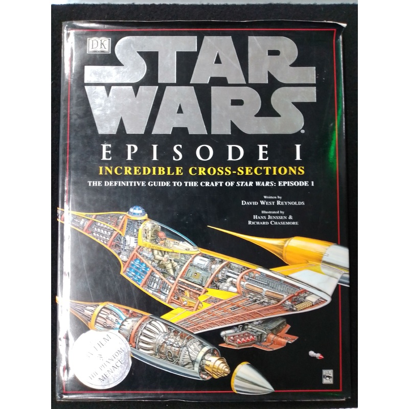Star Wars Episode 1 – Incredible Cross Sections Hardcover Book – N09437