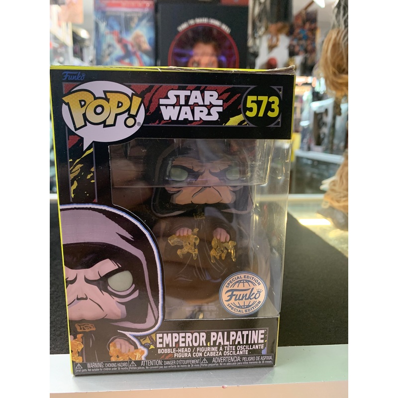 Star Wars pop funko 537 emperor palpatine