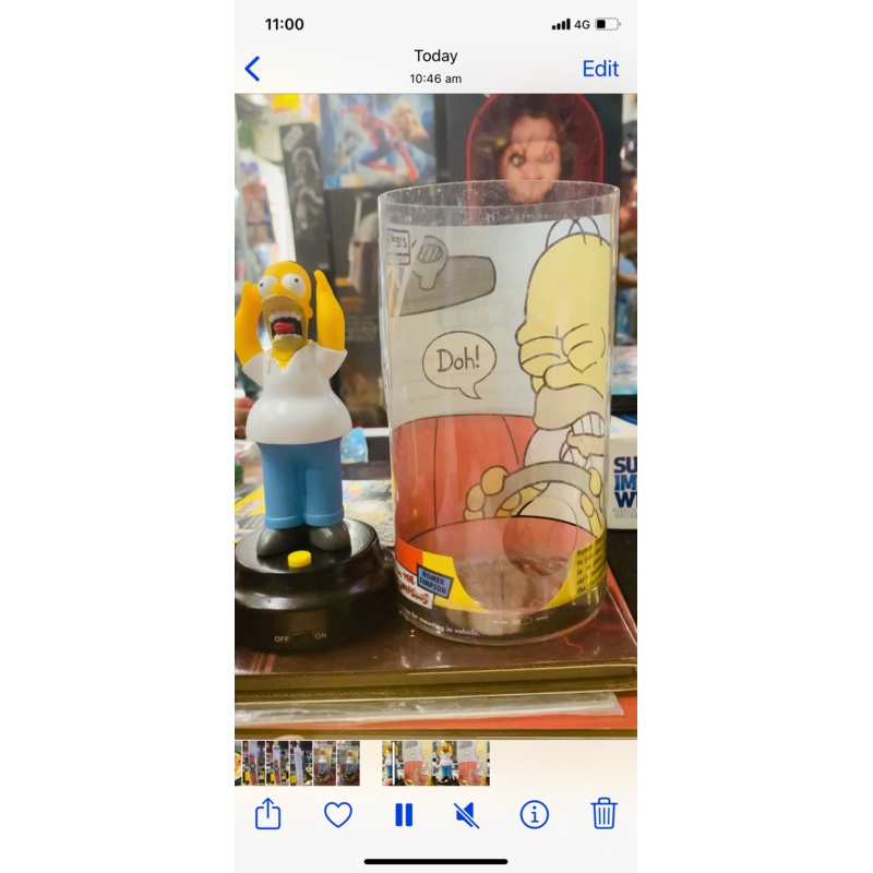 Talking Homer Simpson works box is old