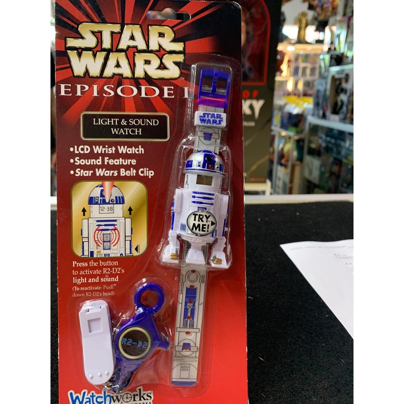 Star Wars episode 1 light and sound watch