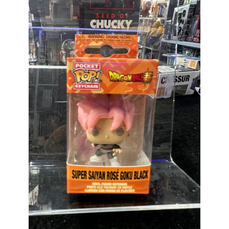 Super Saiyan Rose Goku Black pocket pop Keychain