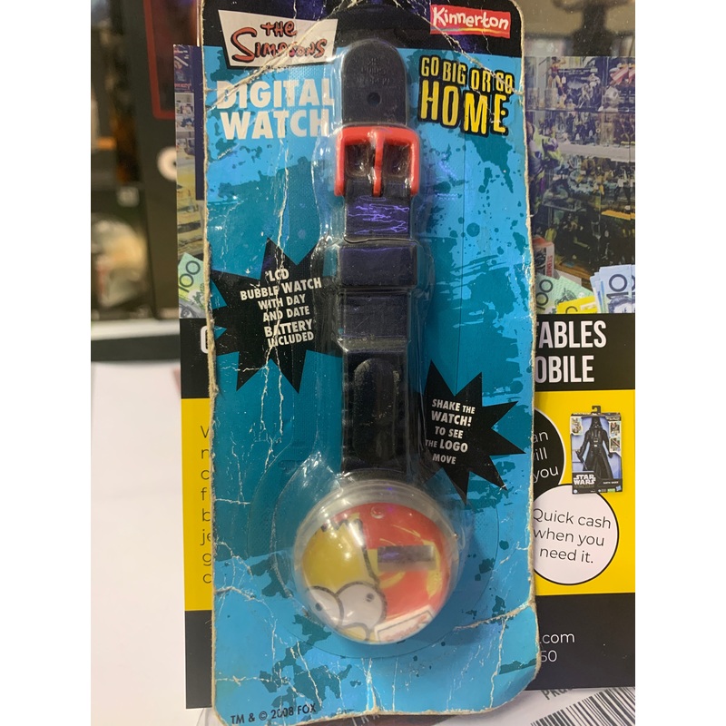 The Simpsons Digital watch old box