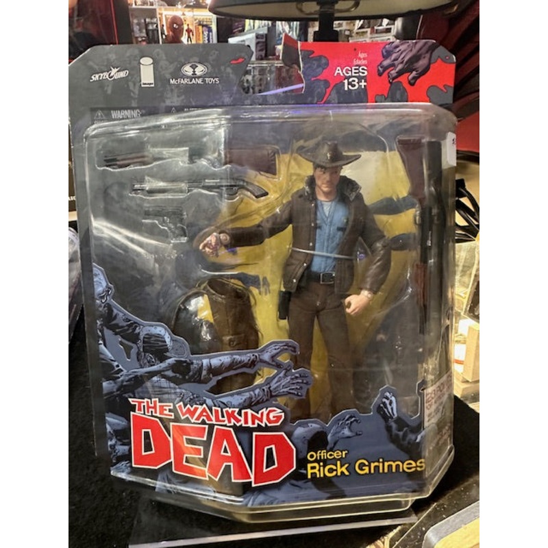 The Walking Dead Action Figure – Officer Rick Grimes (Comic series)