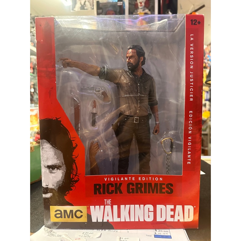 The Walking Dead Rick Grimes Vigilante Edition 10 Deluxe Figure McFarlane Toys