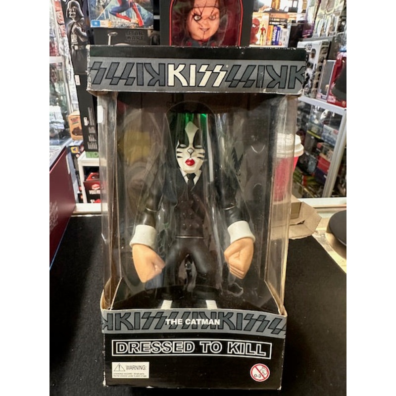 2003 Kiss The Catman Dressed To Kill Peter Criss 7 inch Limited Edition Action Figure