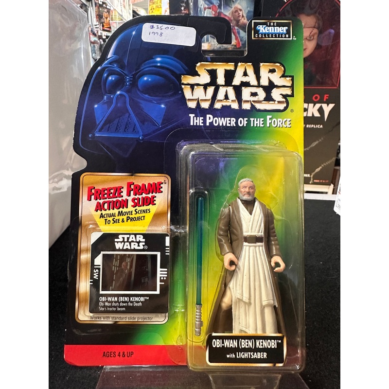 Star Wars Kenner Power Of The Force Obi-Wan (Ben) Kenobi BNOC 1998