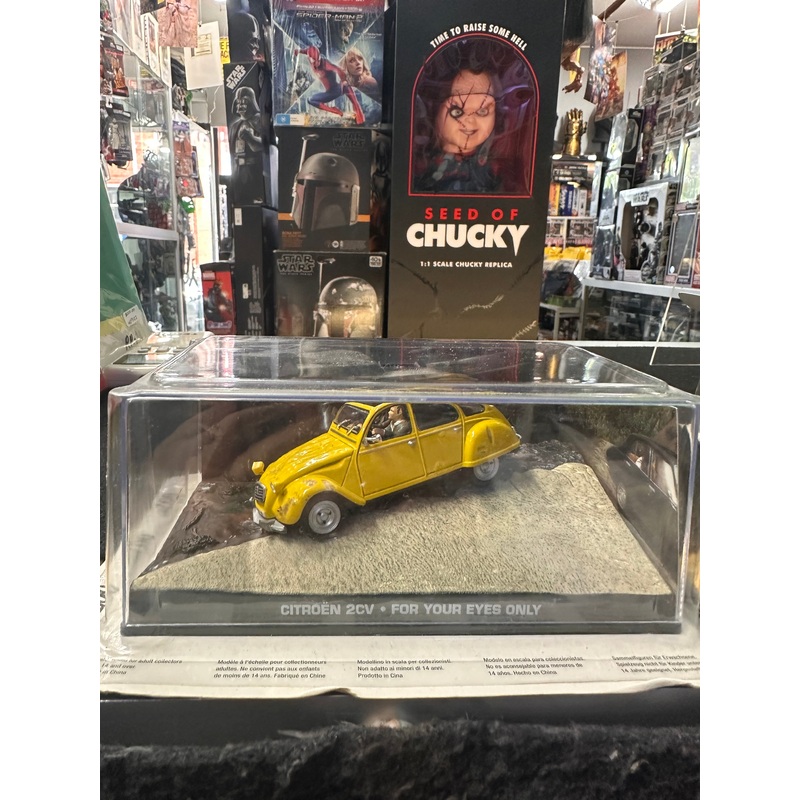 007 James Bond CITROEN 2CV- FOR YOUR EYES ONLY Diecast Car